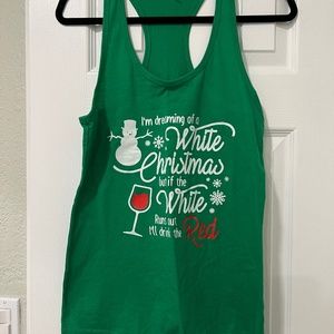 Christmas Running tank